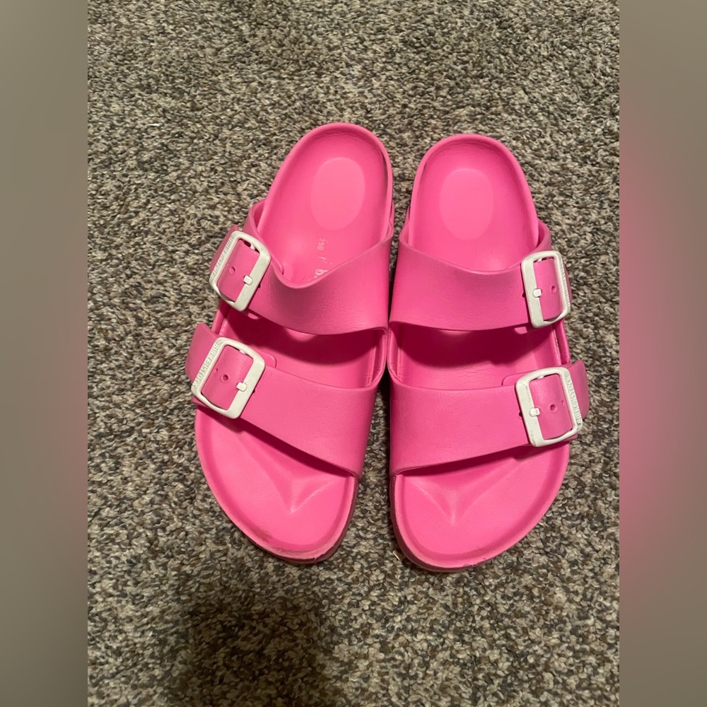 Pink Birkenstocks